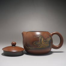 Load image into Gallery viewer, Nixing Teapot Year of the Snake by Ma Wuhong 马武宏生肖浮雕蛇 290ml