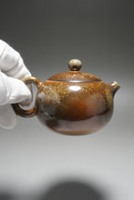 Load image into Gallery viewer, Wood Fired Xishi Nixing Teapot no.2 by Li Wenxin 李文新柴烧坭兴西施壶 140ml