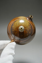 Load image into Gallery viewer, Wood Fired Xishi Nixing Teapot no.2 by Li Wenxin 李文新柴烧坭兴西施壶 140ml