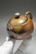Load image into Gallery viewer, Wood Fired Xishi Nixing Teapot no.2 by Li Wenxin 李文新柴烧坭兴西施壶 140ml