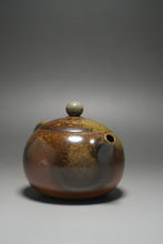 Load image into Gallery viewer, Wood Fired Xishi Nixing Teapot no.2 by Li Wenxin 李文新柴烧坭兴西施壶 140ml