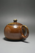 Load image into Gallery viewer, Wood Fired Xishi Nixing Teapot no.2 by Li Wenxin 李文新柴烧坭兴西施壶 140ml
