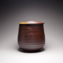 Load image into Gallery viewer, 330ml Wood Fired Nixing Tea Caddy 柴烧坭兴茶叶罐