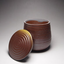 Load image into Gallery viewer, 330ml Wood Fired Nixing Tea Caddy 柴烧坭兴茶叶罐