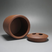 Load image into Gallery viewer, 5 Colour Clay Cylindrical Yixing Tea Caddy 五色土牛盖直筒罐 350ml