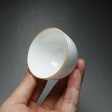 Load image into Gallery viewer, 42ml Tianbaiyou Jingdezhen Porcelain Chicken Egg Teacup 甜白小鸡蛋杯