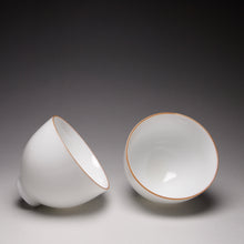 Load image into Gallery viewer, 42ml Tianbaiyou Jingdezhen Porcelain Chicken Egg Teacup 甜白小鸡蛋杯