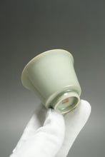 Load image into Gallery viewer, 50ml Miseyou Porcelain Tall Horseshoe Teacup from Jingdezhen 秘色釉马蹄杯