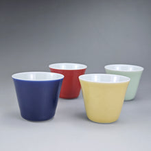 Load image into Gallery viewer, Rainbow Jingdezhen Porcelain Teacup Set of 4 颜色釉清泉杯组