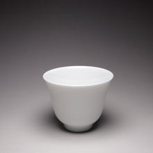 Load image into Gallery viewer, 60ml Flower Goddess Tianbai Jingdezhen Porcelain Teacup 甜白釉中号花神杯