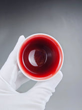 Load image into Gallery viewer, 65ml Langhong Porcelain Flower Goddess Teacup 郎红小花神杯