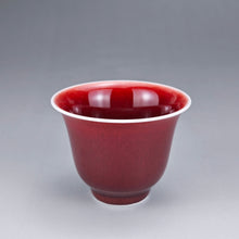 Load image into Gallery viewer, 65ml Langhong Porcelain Flower Goddess Teacup 郎红小花神杯