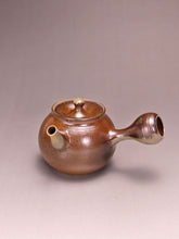 Load image into Gallery viewer, Wood Fired Side Handle Nixing Teapot by Li Wenxin 李文新柴烧坭兴侧把壶 120ml