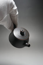 Load image into Gallery viewer, 70ml Shipiao Dark Nixing Teapot by Li Wenxin 李文新小石瓢 (深)