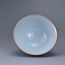 Load image into Gallery viewer, 75ml Jilan Blue Ruyao Teacup 汝窑霁蓝品茗杯