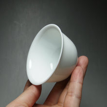 Load image into Gallery viewer, 75ml Tianbaiyou Jingdezhen Porcelain Yashou Teacup 甜白压手杯