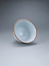 Load image into Gallery viewer, 75ml Moon White Ruyao Teacup, 月白汝窑茶杯
