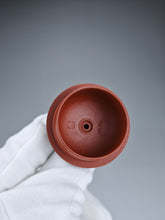 Load image into Gallery viewer, Fully Handmade Zhuni Dragon Egg Teapot by YuBo 余波极品朱泥龙蛋壶 150ml