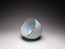 Load image into Gallery viewer, 80ml Straight Wall Royal Jade Ruyao Teacup 汝窑御青直立杯