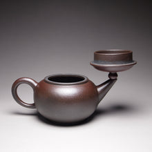 Load image into Gallery viewer, Wood Fired Lao Zini Little Shuiping Yixing Teapot 柴烧老紫泥小水平 80ml