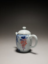 Load image into Gallery viewer, 80ml Fully handmade Qinghua Gaoshi Teapot by Master Kuangshi 艺品青花小高仕壶