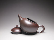 Load image into Gallery viewer, Wood Fired Lao Zini Little Shuiping Yixing Teapot 柴烧老紫泥小水平 80ml