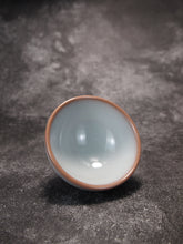 Load image into Gallery viewer, 80ml Ltd. Ed. Ruyao FangHua Master's Teacup 汝窑芳华主人杯