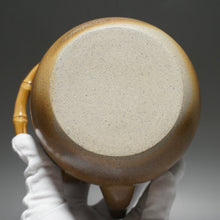 Load image into Gallery viewer, Wood Fired Baiyuduan Yixing Clay Kettle Dark 白玉段柴烧烧水壶 (深) 820ml