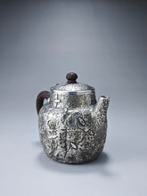 Load image into Gallery viewer, 999 Pure Silver Handmade Wabi-sabi Teapot 刹寂风银壶 165ml