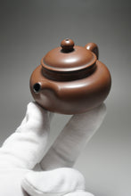 Load image into Gallery viewer, 85ml Little Fanggu Nixing Teapot by Li Wenxin 李文新坭兴小仿古