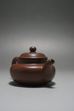 Load image into Gallery viewer, 85ml Little Fanggu Nixing Teapot by Li Wenxin 李文新坭兴扁仿古