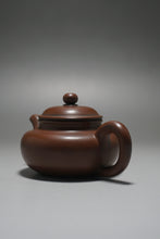 Load image into Gallery viewer, 85ml Little Fanggu Nixing Teapot by Li Wenxin 李文新坭兴扁仿古