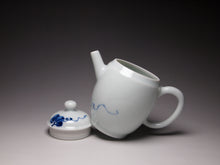 Load image into Gallery viewer, Qinghua Youlihong Gourd Motif Jingdezhen Porcelain Teapot 青花釉里红高仕壶(葫芦) 85ml