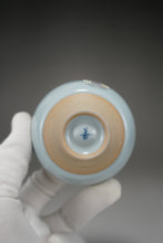 Load image into Gallery viewer, 90ml Azure Ruyao Flat Top Teacup 御青平口盏