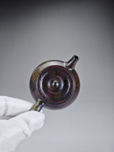 Load image into Gallery viewer, Wood Fired Elegant Nixing Teapot by Li Wenxin 李文新柴烧扁壶 90ml
