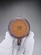 Load image into Gallery viewer, Wood Fired Elegant Nixing Teapot by Li Wenxin 李文新柴烧扁壶 90ml