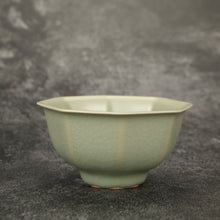 Load image into Gallery viewer, 90ml Renaissance Series Ruyao Octagon Teacup 汝窑复古釉八方杯