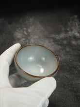 Load image into Gallery viewer, 90ml Zen Series Ruyao Teacup 汝窑悟道杯