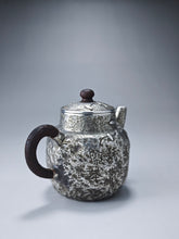 Load image into Gallery viewer, 999 Pure Silver Handmade Wabi-sabi Teapot 刹寂风银壶 165ml