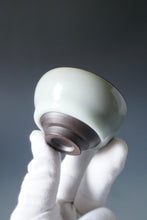 Load image into Gallery viewer, 95ml Shan Kilns Zen Series Ruyao Teacup 善窑汝窑悟道杯