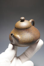Load image into Gallery viewer, Wood Fired Yellow Jiangponi Hulupiao Yixing Teapot 柴烧黄降坡泥葫芦瓢 145ml
