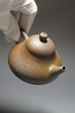 Load image into Gallery viewer, Wood Fired Yellow Jiangponi Hulupiao Yixing Teapot 柴烧黄降坡泥葫芦瓢 150ml