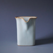 Load image into Gallery viewer, Square Ruyao Fair Cup by Shan Kilns 善窑汝窑公道杯