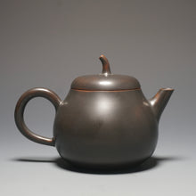 Load image into Gallery viewer, 130ml Dark Eggplant Teapot by Li Wenxin 李文新茄瓜泥兴壶 (深)
