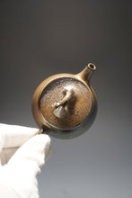 Load image into Gallery viewer, Wood Fired Tall Shipiao Nixing Teapot by Li Wenxin 李文新柴烧坭兴石瓢 170ml