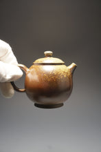 Load image into Gallery viewer, Wood Fired Tall Nixing Teapot by Li Wenxin 李文新柴烧坭兴壶 165ml