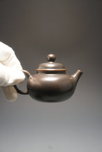 Load image into Gallery viewer, Dark Fanggu Nixing Teapot by Li Wenxin 李文新坭兴仿古 (深) 100ml
