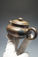 Load image into Gallery viewer, Wood Fired Fanggu Dicaoqing Yixing Teapot 柴烧底槽清寿珍仿古 145ml