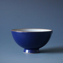 Load image into Gallery viewer, 85ml Jilan Blue Ruyao Wide Teacup by Shan Kilns 善窑汝窑霁蓝压手杯