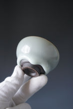 Load image into Gallery viewer, 100ml Shan Kilns Zen Series Ruyao Teacup 善窑汝窑悟道杯